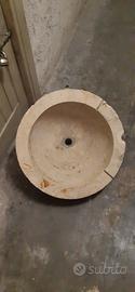 lavabo rotondo da incasso