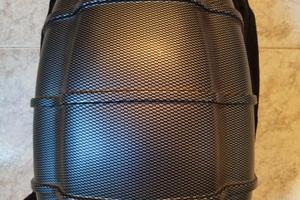 Zaino Rigido Dainese by Nava per moto carbon look.