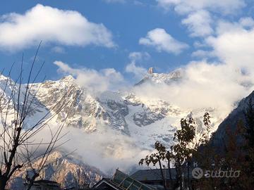 COURMAYEUR:Bilocale a 50 metri dalla funivia