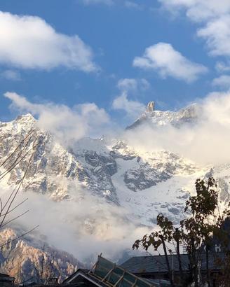 COURMAYEUR:Bilocale a 50 metri dalla funivia