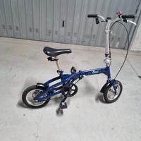 Bici pieghevole Baci Perugina ruota 12 pollici