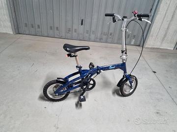 Bici pieghevole Baci Perugina ruota 12 pollici