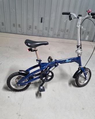 Bici pieghevole Baci Perugina ruota 12 pollici