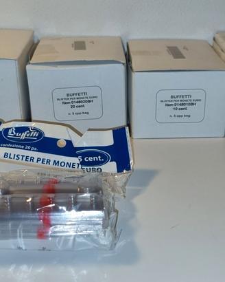 Raccoglitori monete in plastica