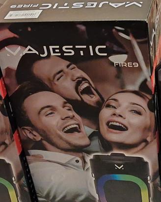 cassa portatile per smartphone majestic Fire 9 nuo