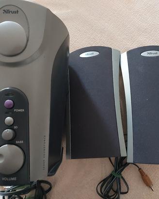 Casse+subwoofer Trust 1000P soundforce 12616