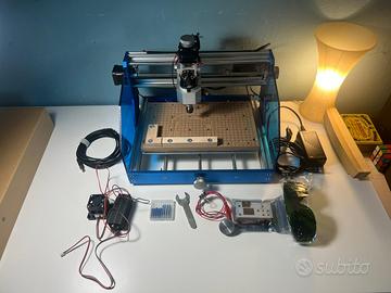 CNC Mostics 3018 Pro con laser e accessori