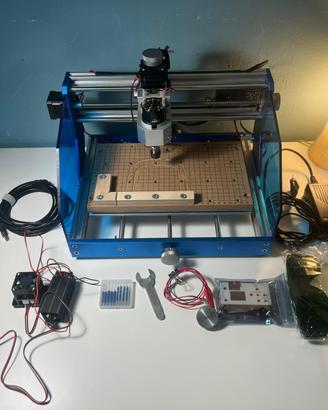 CNC Mostics 3018 Pro con laser e accessori