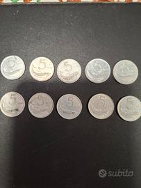 Monete 5 lire