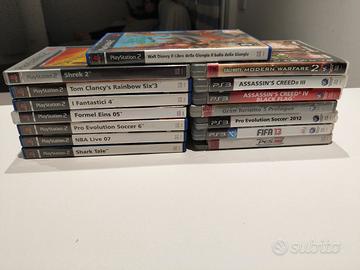 15 giochi Ps2/PS3 