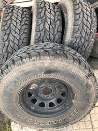 Cerchi e gomme 31 jeep attacco 5x114,3