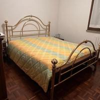 Letto matrimoniale ottone