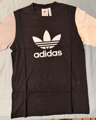 T-Shirt Adidas Nera Multicolore - Blocked Tref