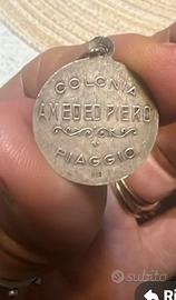 Loto 7 medaglie argento 800-5per colona piaggio