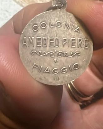 Loto 7 medaglie argento 800-5per colona piaggio