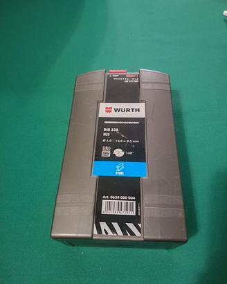 Set Punte Ferro Würth HSS DIN 338 Nuove