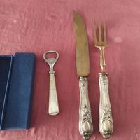 Cavatappi e posate manico arg.800.