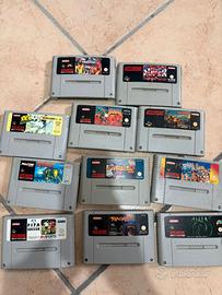 Giochi Anni 90 Super NINTENDO SNES Funzionanti