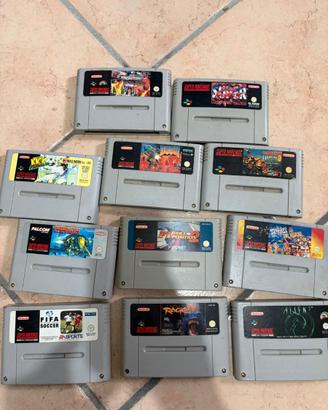 Giochi Anni 90 Super NINTENDO SNES Funzionanti