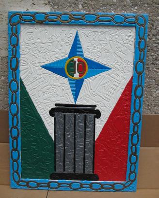 QUADRO VINTAGE  PITTURA ACRILICA  TU TELA