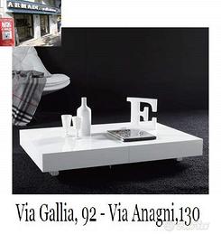 Tavolo Block La Seggiola BIANCO WHITE-TAVOLINI ROM