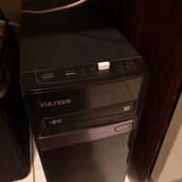 Pc middle tower Vultech con monitor 24"mm