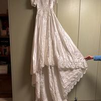 ABITO DA SPOSA FATTO A MANO