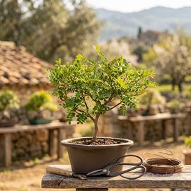Bonsai di Pepe Esemplare Unico 19cm 9 Anni