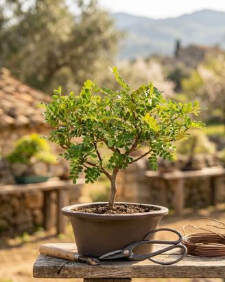 Bonsai di Pepe Esemplare Unico 19cm 9 Anni