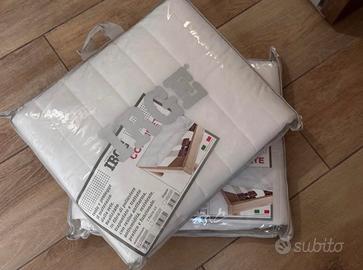 2 coprirete trapuntato con laccetti matrimoniale