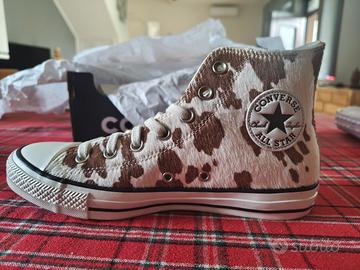 Converse Chuck Taylor All Star Hi "Cow Print" NUOV