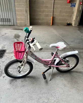 Bicicletta bambina misura 16”