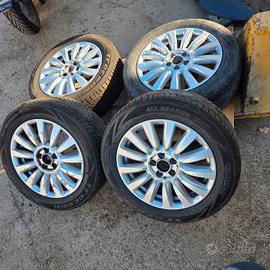 cerchi fiat 500l con gomme 4 stagioni