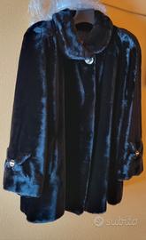 Pelliccia vintage pesante sintetica