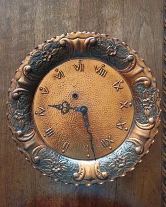 Orologio da parete in rame