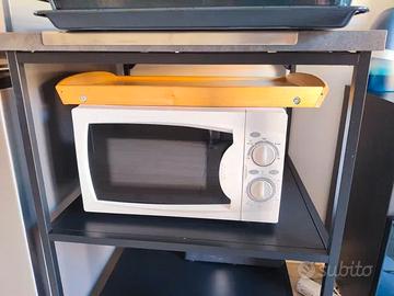 Forno a microonde bianco