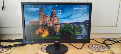 schermo monitor AOC con casse integrate 21.5 polli