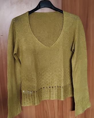 Maglia con mohair 