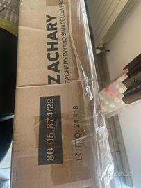 Divano in pelle verde di Deghi