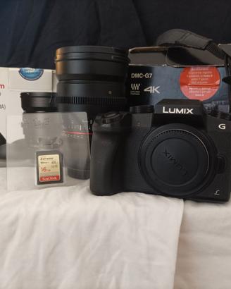 Panasonic Mirrorless Lumix DMC-G7 (Boundle kit + O