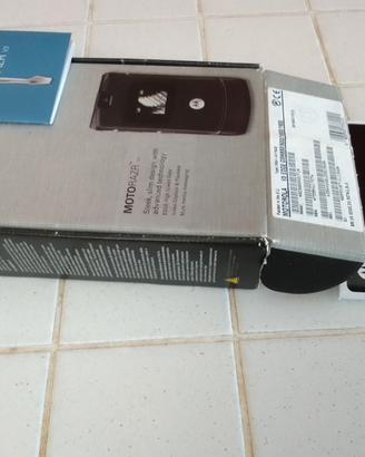 Motorola razr scatola