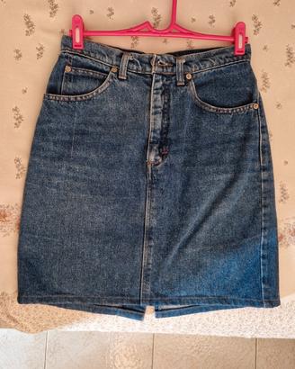 Gonna vintage in jeans Oxygen tg. 29