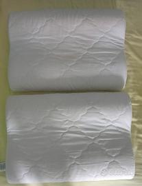 2 guanciali cervicale colore bianco