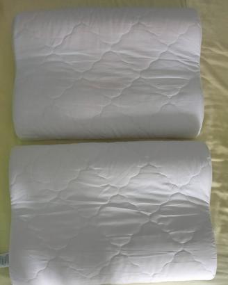 2 guanciali cervicale colore bianco