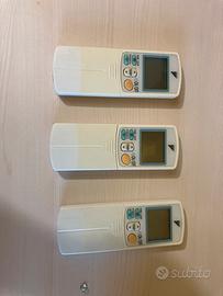 3 telecomandi per condizionatore Daikin inverter