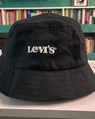 Cappello Levis bucket falda larga vintage MAI USAT