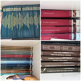 4 COLLANE COMPLETE 83 volumi Storia d'Italia Arte
