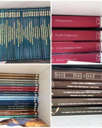 4 COLLANE COMPLETE 83 volumi Storia d'Italia Arte
