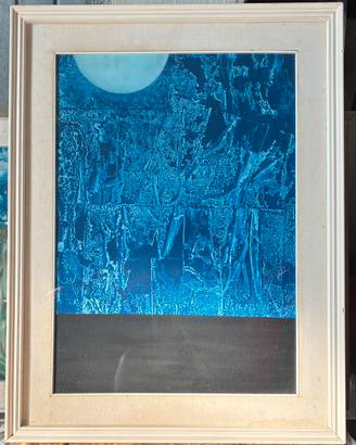 Quadro d’autore “la luna e il mare”