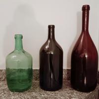 Bottiglioni damigiane in vetro 